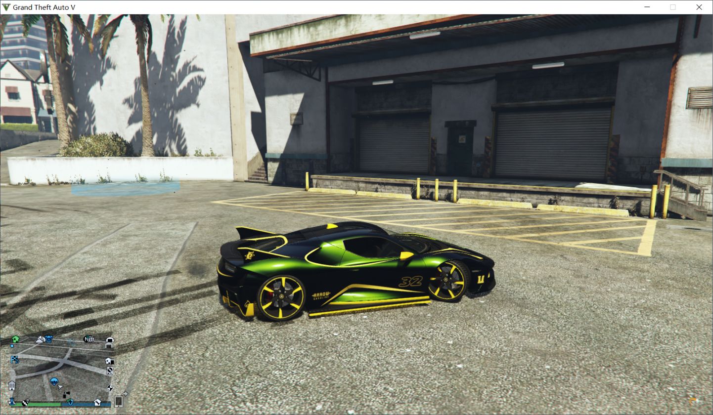 gtaol载具古罗帝载具义塔力rsx配色分享