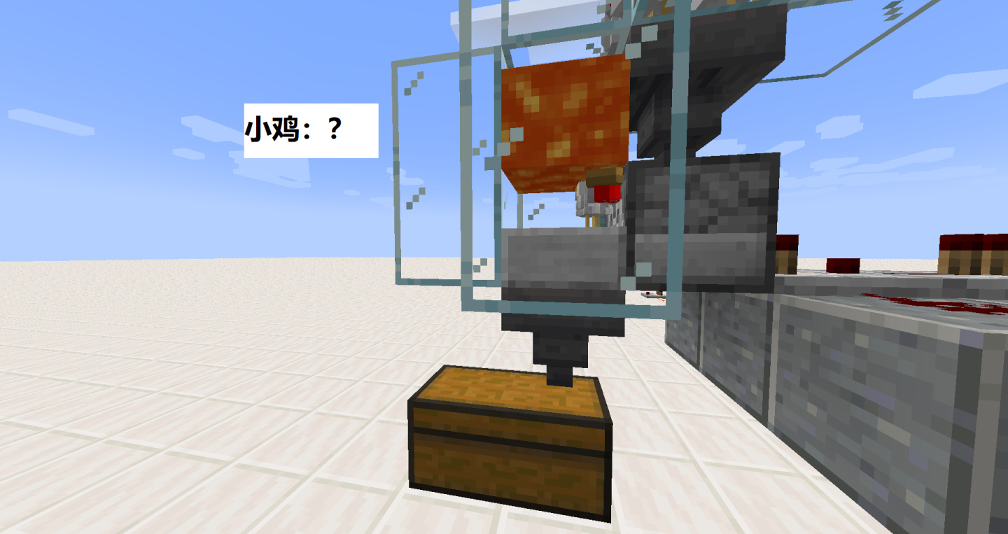 方塊盒minecraft我的世界全自動烤雞機剖析詳解