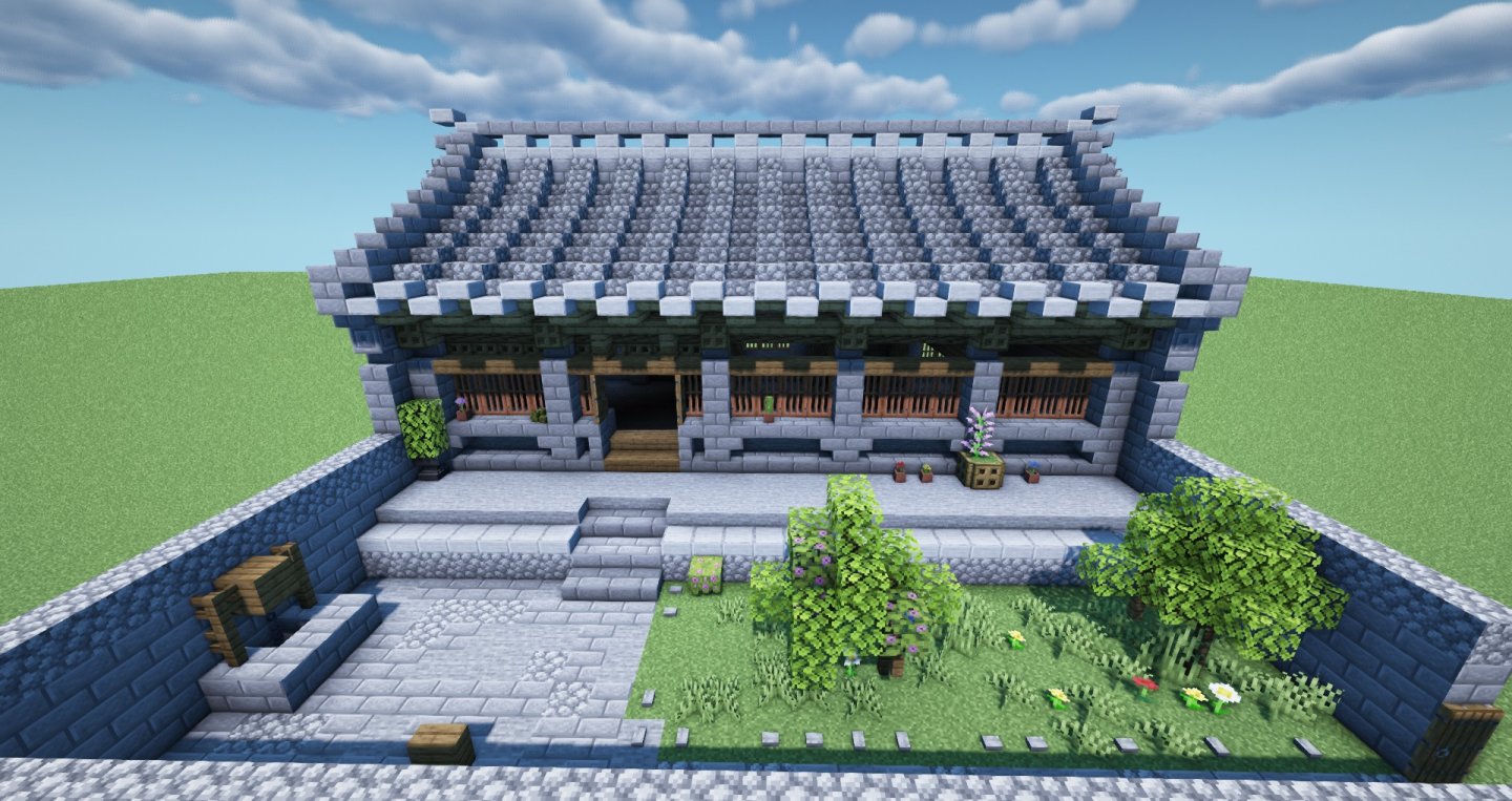 优享资讯 方块盒 Minecraft我的世界 中式建筑剖析 硬山顶