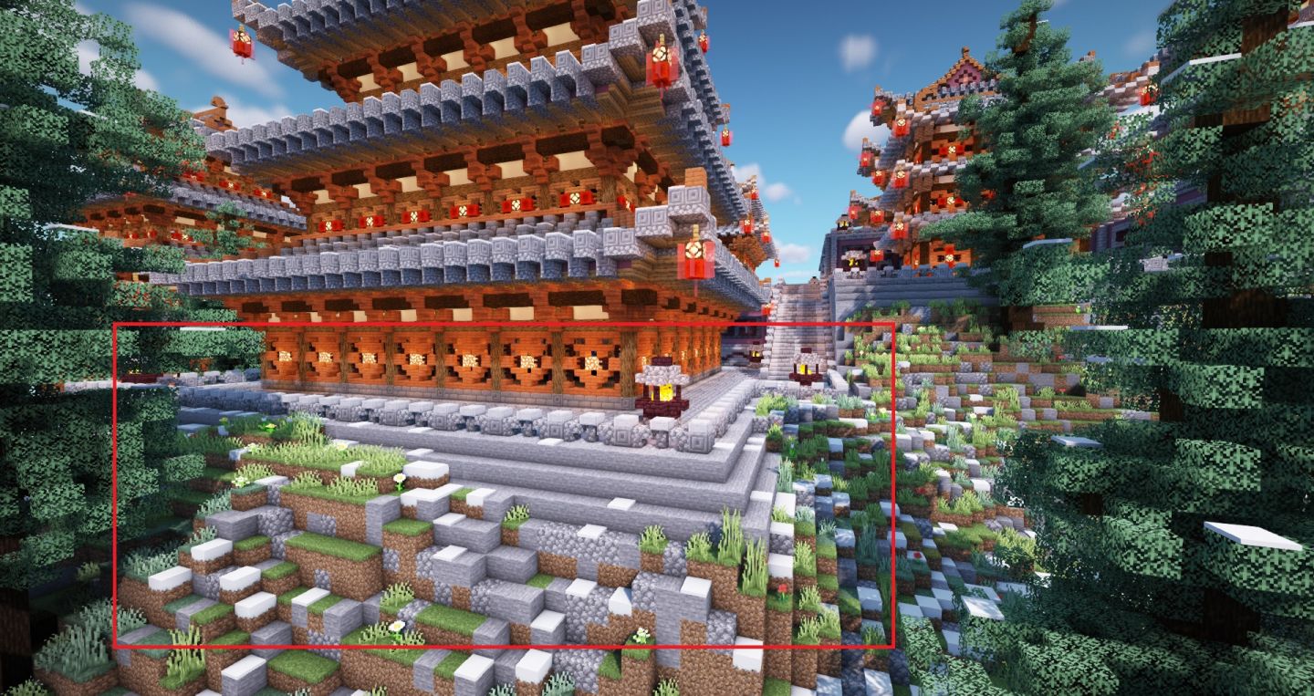 优享资讯 方块盒 Minecraft我的世界 中式建筑剖析 硬山顶