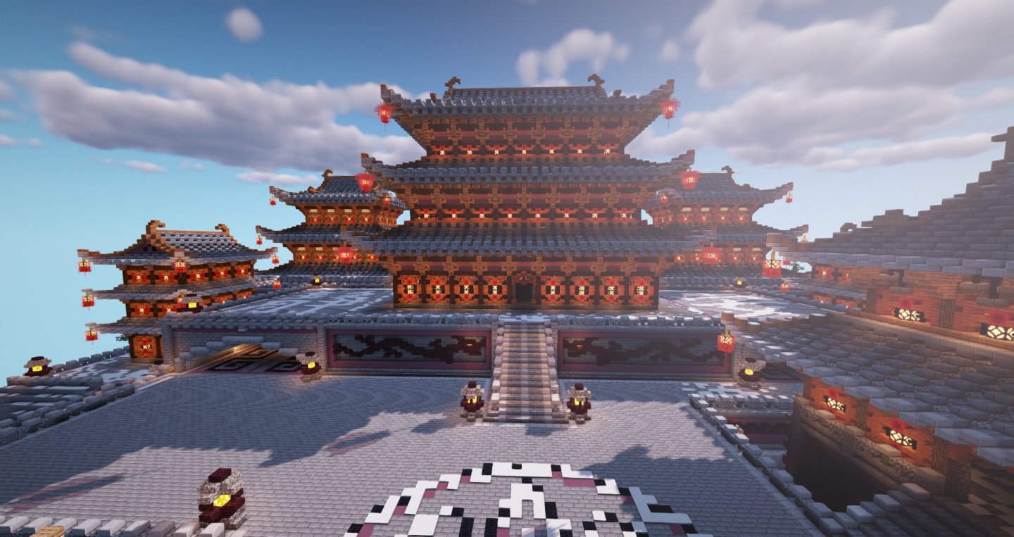 优享资讯 方块盒 Minecraft我的世界 中式建筑剖析 硬山顶