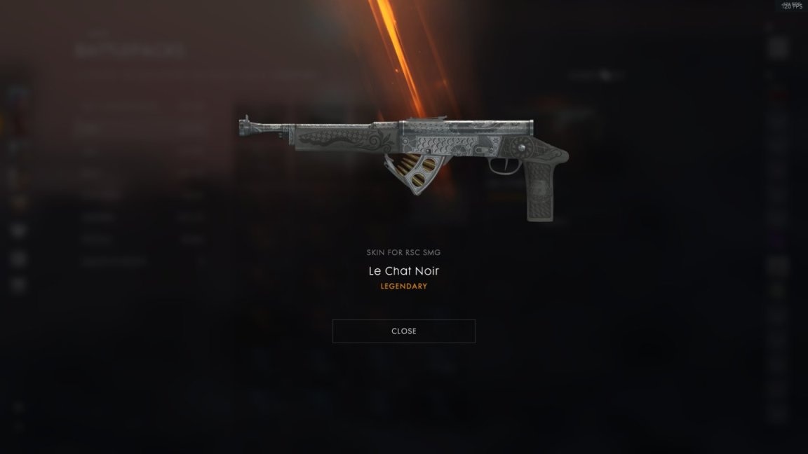 战地1枪械皮肤名称来源冲锋枪