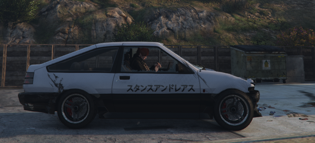 Gta5 头文字d Ae86改装全攻略 完美还原电影与动漫里的ae86 附抽奖