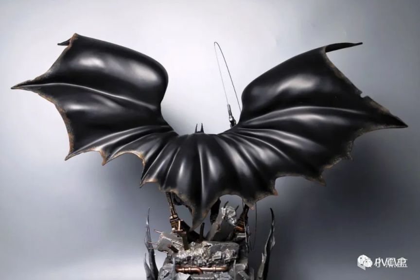 【蝙蝠侠：阿卡姆骑士】圣诞开箱了《阿卡姆》系列游戏授权的这个蝙蝠侠雕像，感受了一下高性价比！-第79张