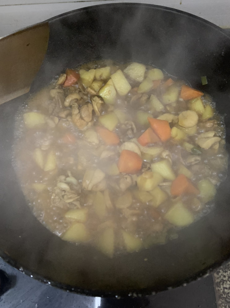 【小飯盒】今日午飯：土豆燉雞（味道流）-第8張