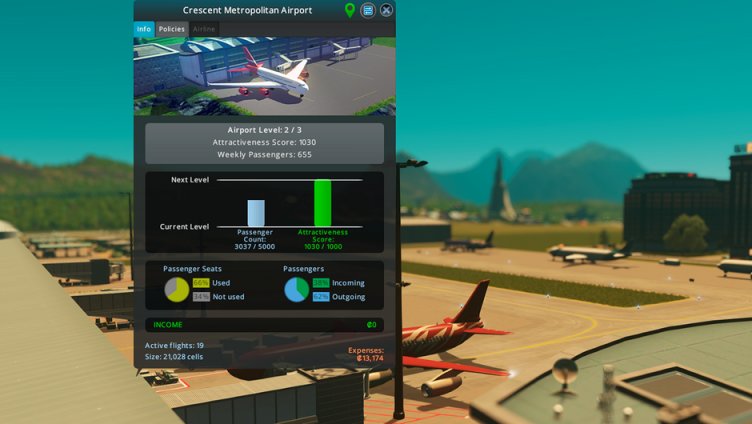 【PC遊戲】城市：天際線機場擴建將擁有 3 種類型的機場-第0張
