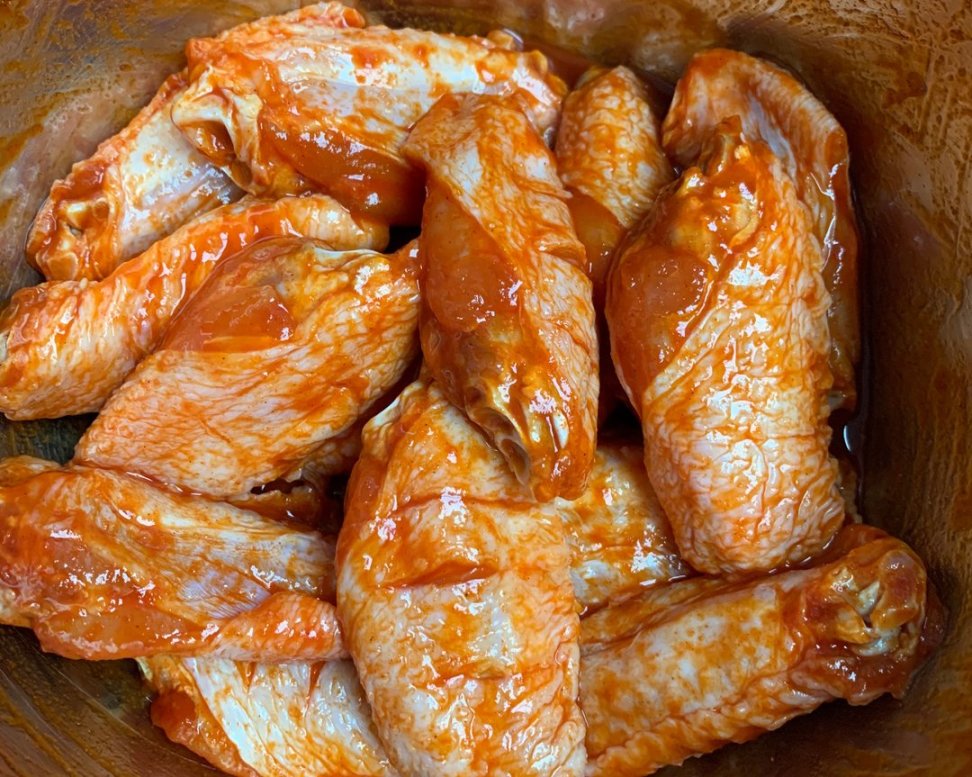 【小饭盒】奥尔良鸡翅空气炸锅版 美食教学 每日一更 记得关注