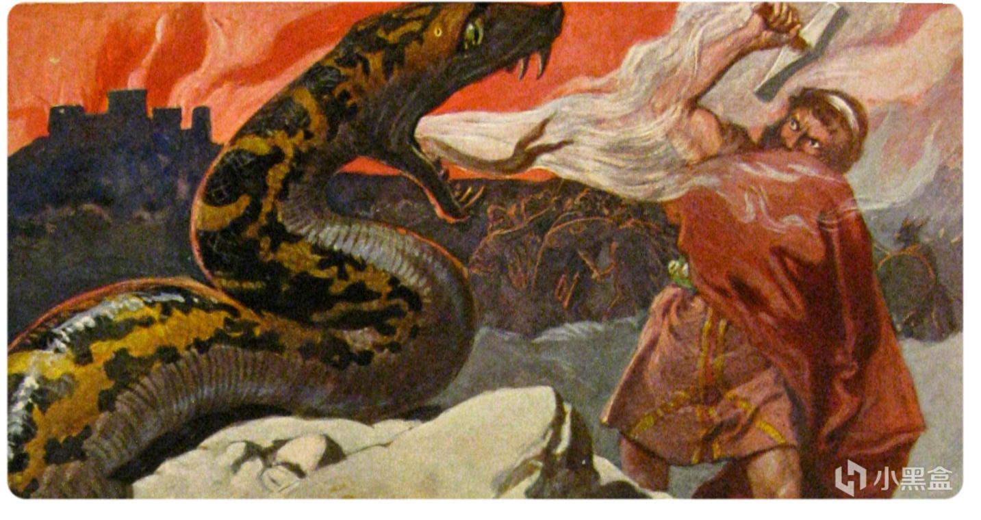 【PC遊戲】北歐神話系列：解讀《戰神4》裡的世界之蛇，到底是個什麼東西？-第7張