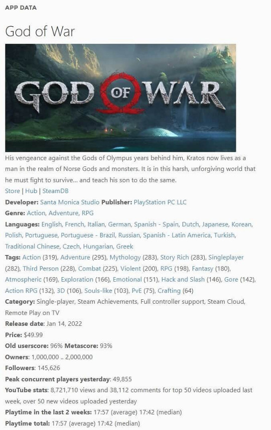 《战神》PC版销量目前至少已突破100万份-第0张