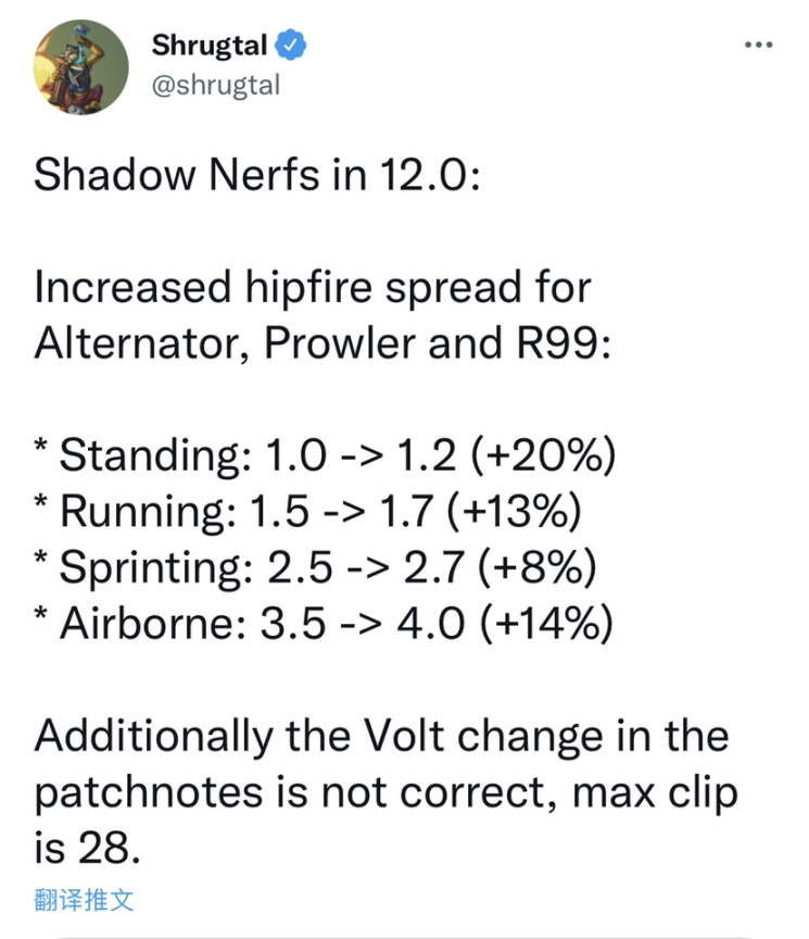 【APEX英雄】R99/猎兽/转换者削弱，官方联名T衫开卖，密客传家宝已定等消息-第1张