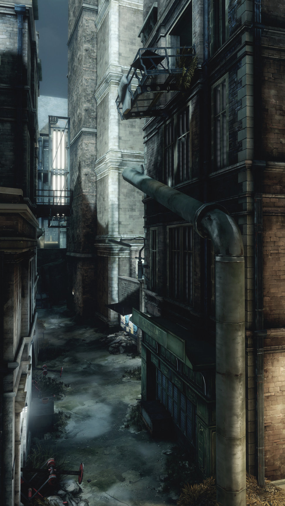 【PC遊戲】景色，人物和玩法----淺談Arkane是如何雕刻出《羞辱》中的頓沃城的-第4張
