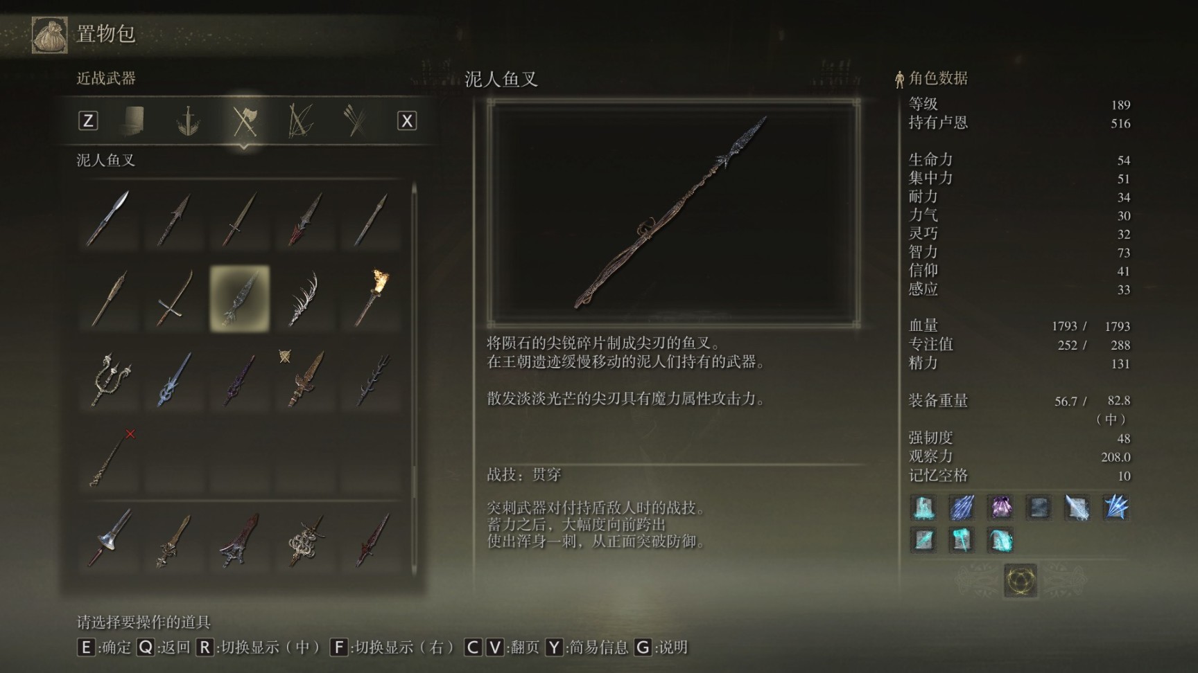 艾尔登法环武器全收集十六（矛类）-第12张