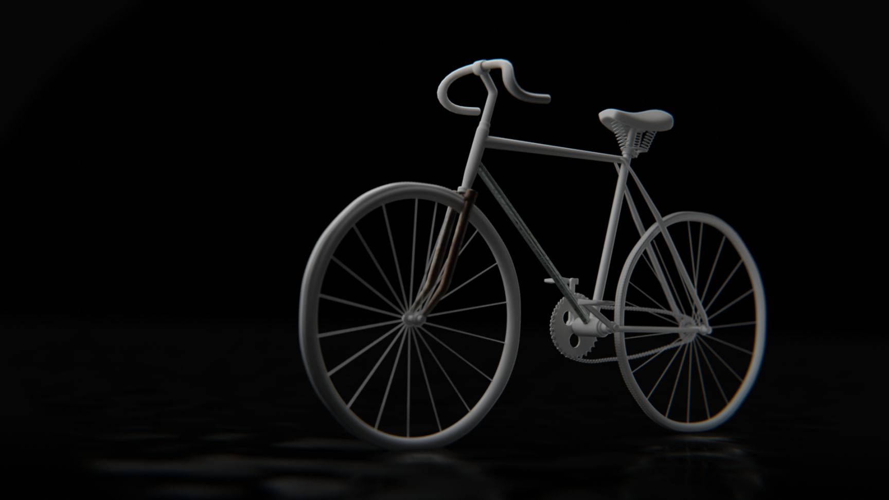 【Blender】在blender中制作怀旧自行车-第1张
