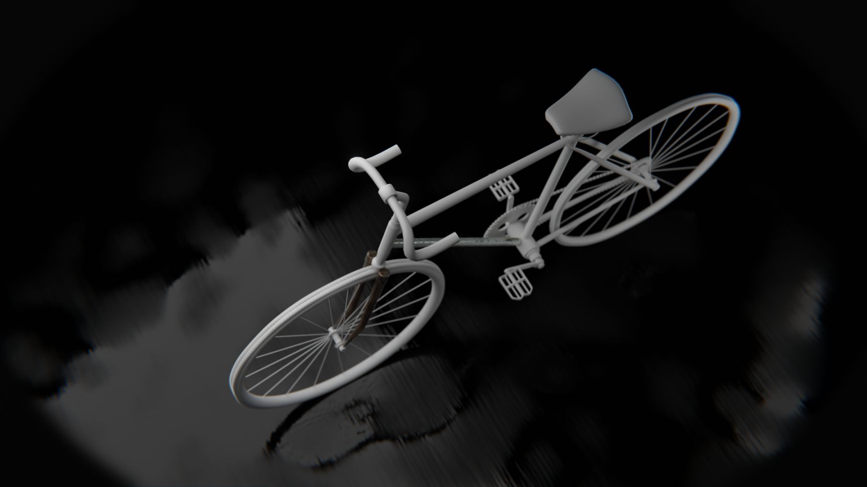 【Blender】在blender中製作懷舊自行車-第2張