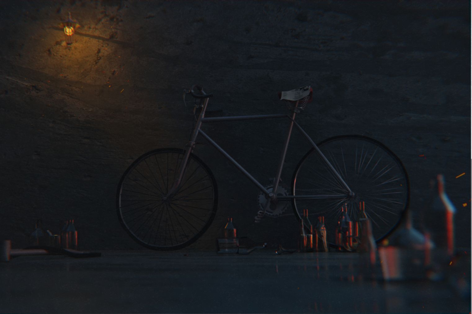 【Blender】在blender中制作怀旧自行车-第6张