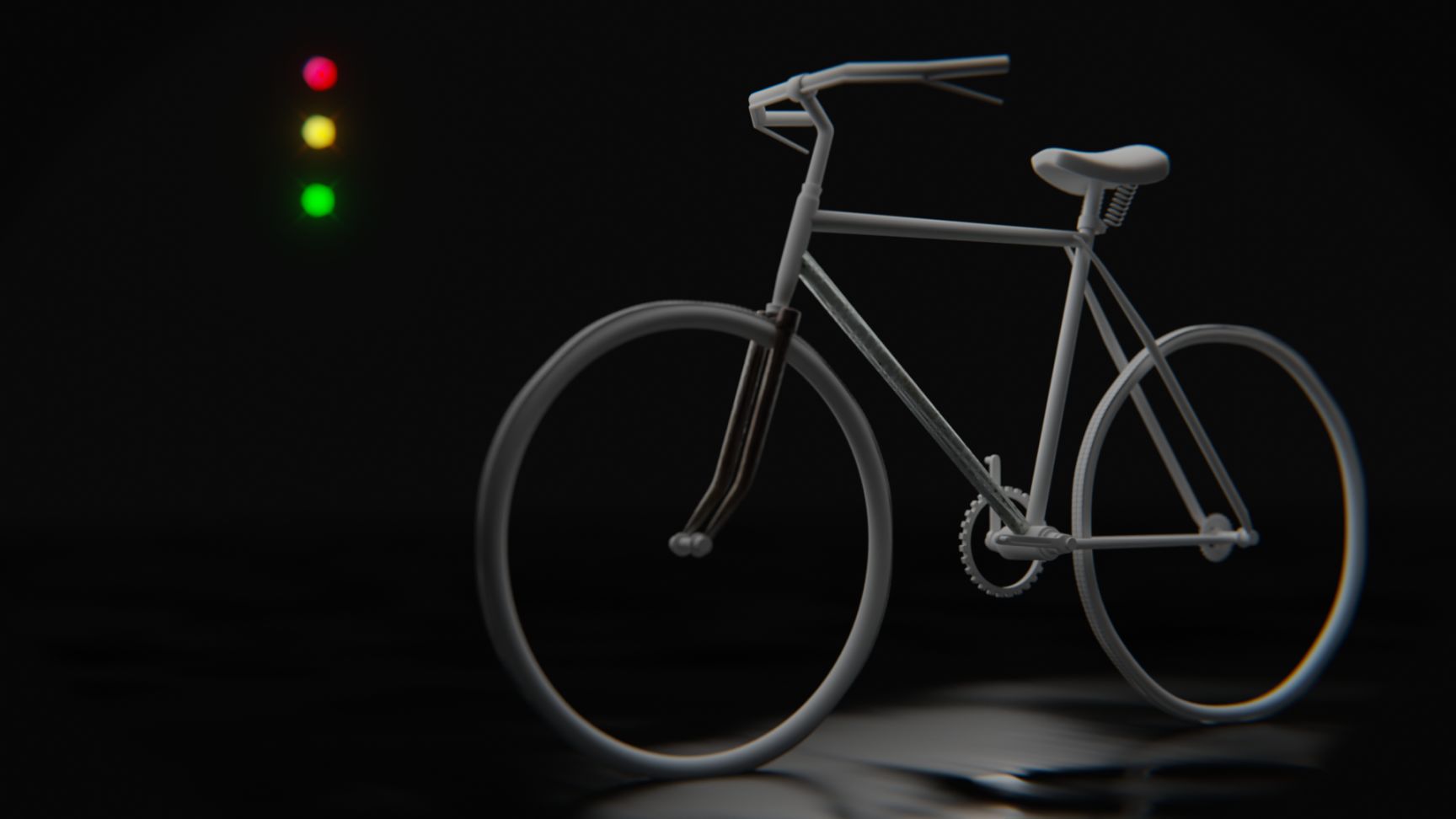 【Blender】在blender中制作怀旧自行车-第0张