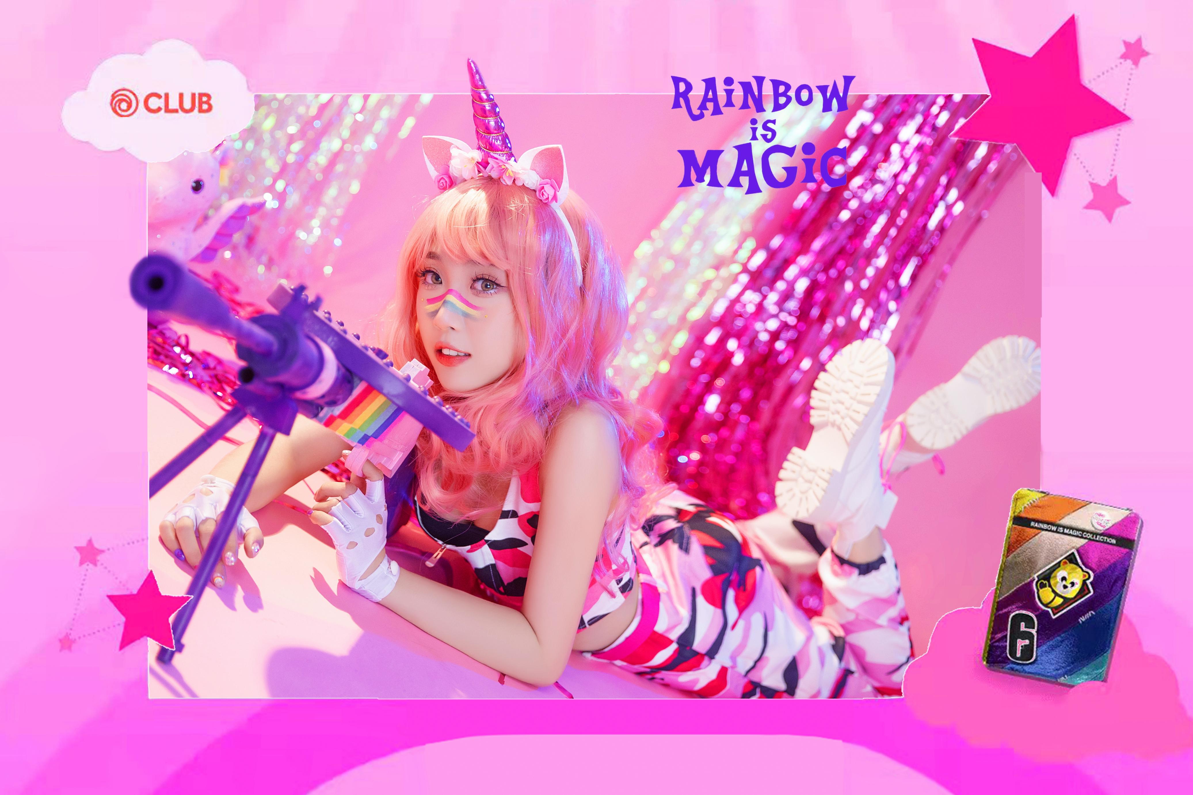 【彩虹六號圍攻】[Rainbow Is Magic]歡迎來到我的粉粉怪怪魔法世界～-第8張