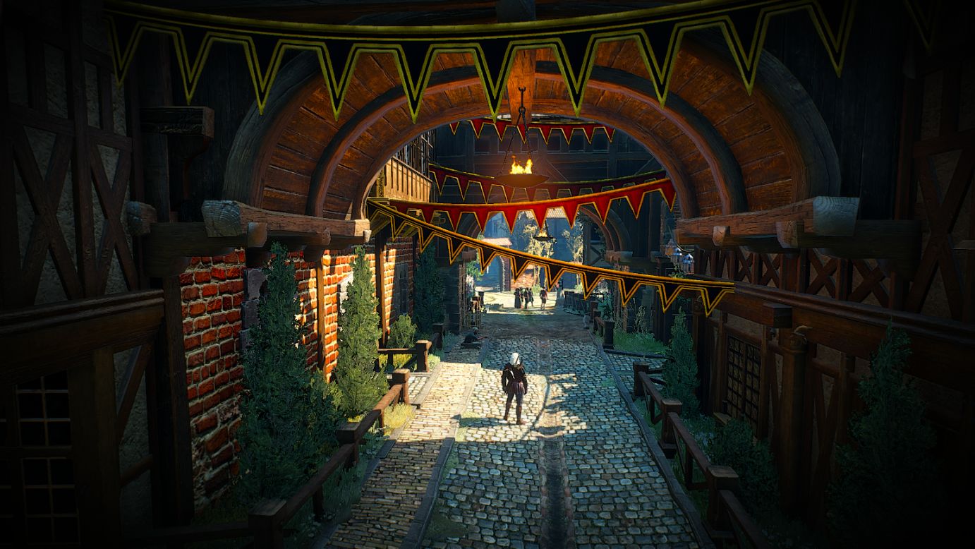 【PC遊戲】巫師三截圖之三：城市 城堡 室內
