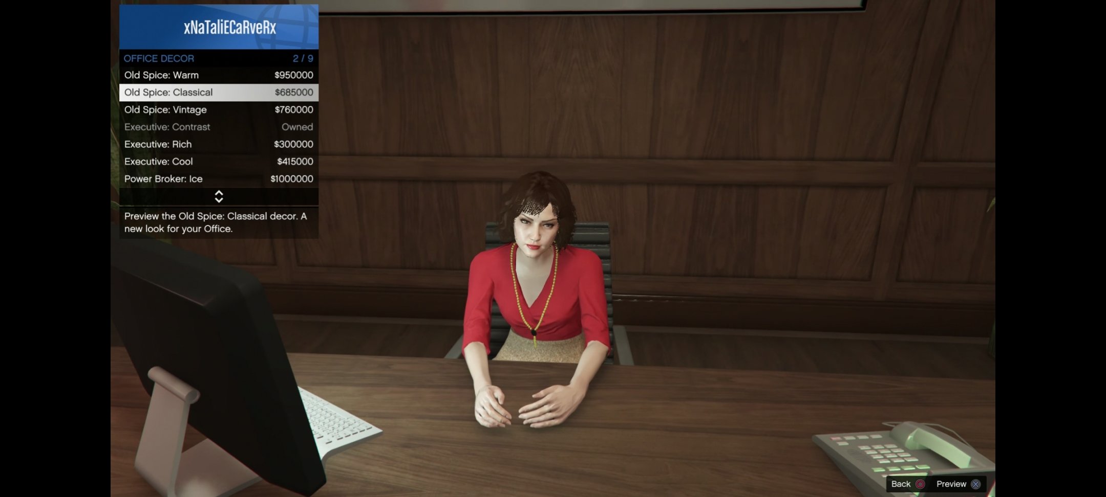 【侠盗猎车手5】GTA女秘书穿搭-第1张