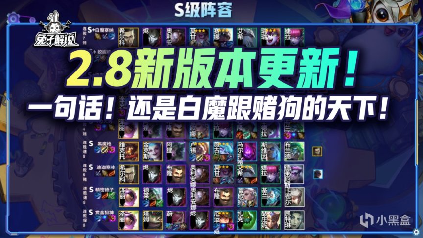 【雲頂之弈】金剷剷之戰S6.5：新版本更新！還是白魔跟賭狗的天下！-第1張