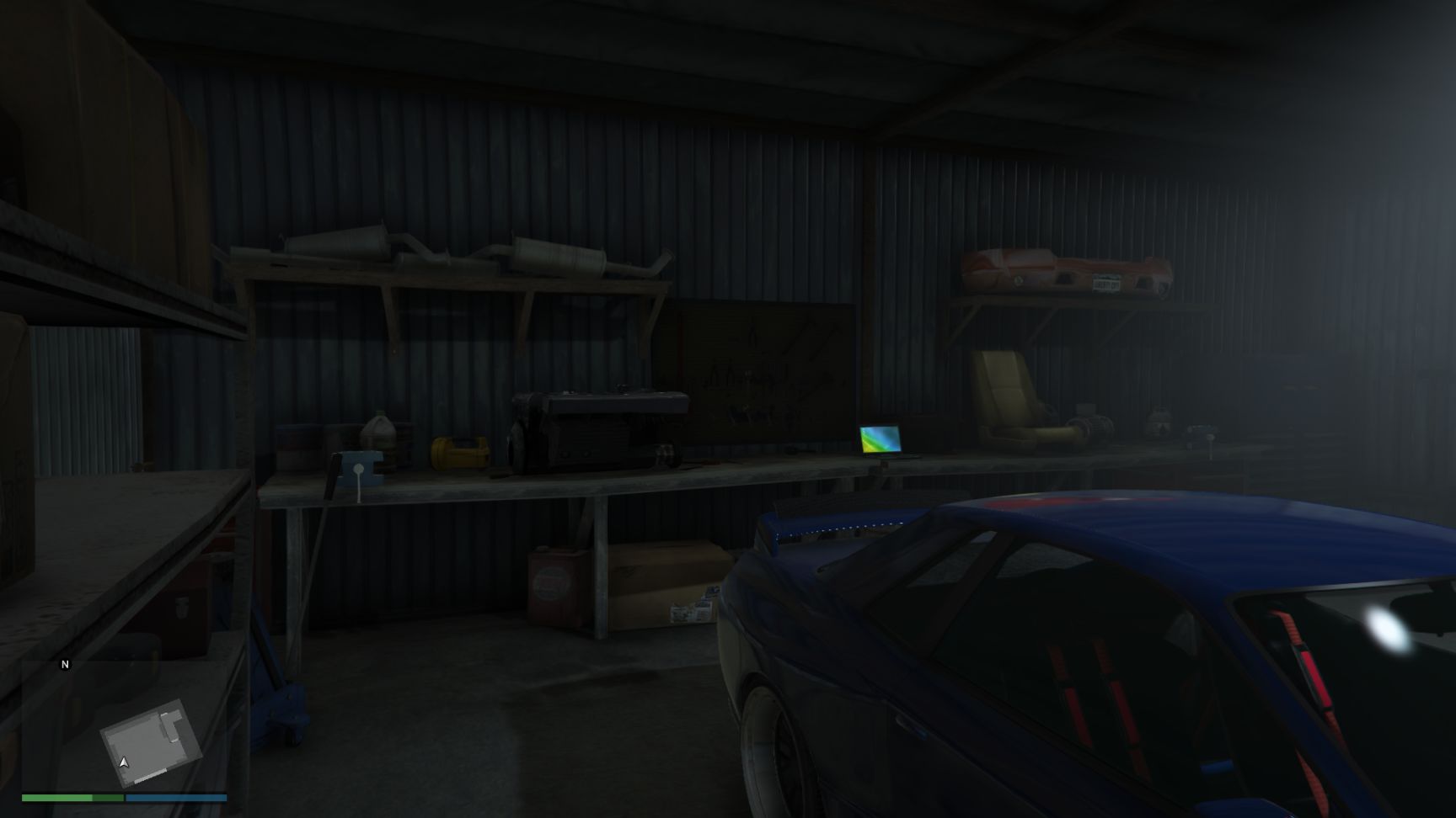 【俠盜獵車手5】『GTAOL線上模式房產指南』內飾篇 2車房與6車房的車庫與內飾-第1張