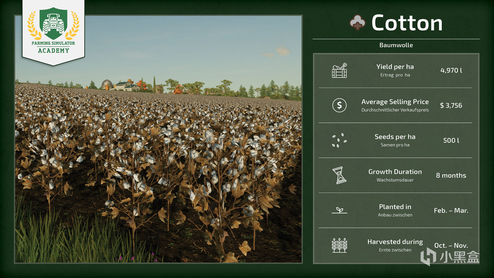 【PC遊戲】農場模擬2022作物類型簡介：概述-第16張