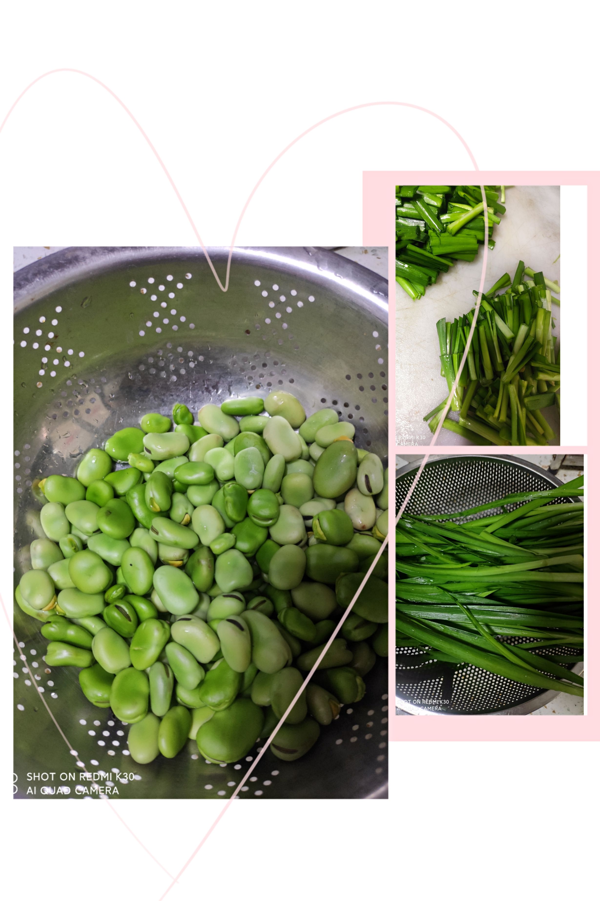 【小饭盒】道有点绿的菜  蚕豆炒韭菜