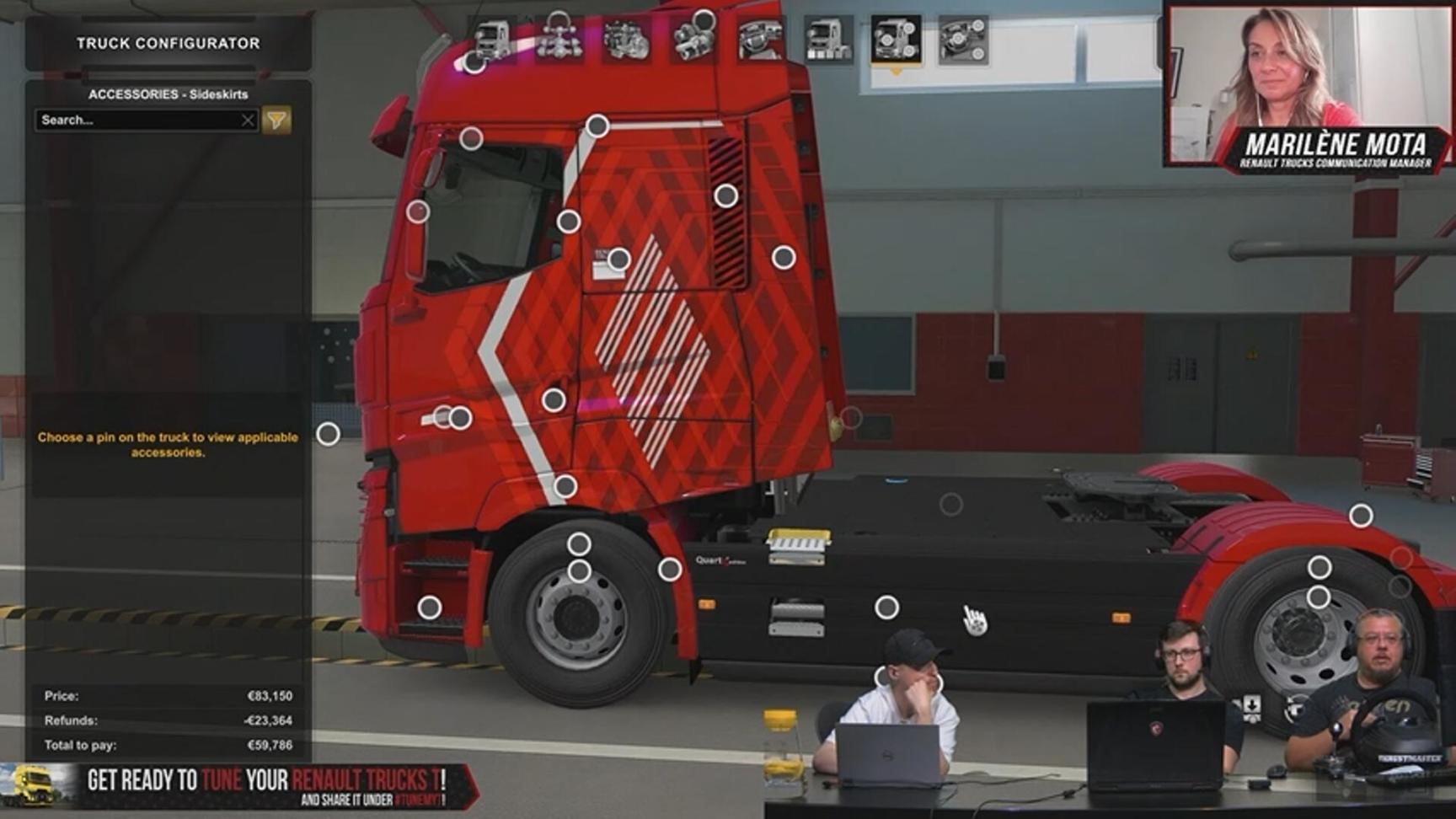 【歐洲卡車模擬2】雷諾T tuning pack特別直播簡報-第2張