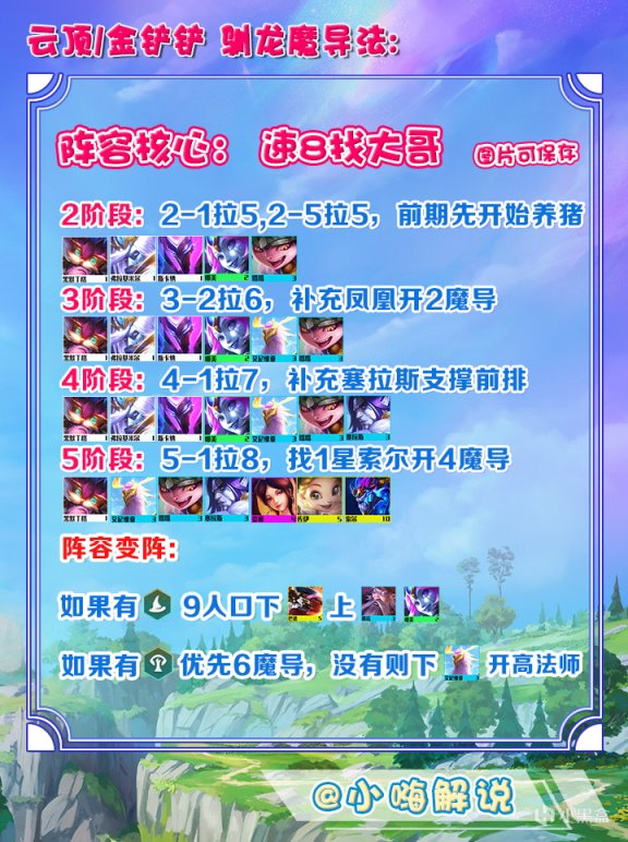 【金剷剷之戰】雲頂s7：馴龍魔導法，法轉龍王無限搓，1星龍王傷害拉滿-第12張