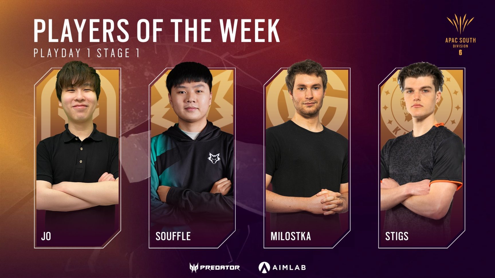 【彩虹六号围攻】2022亚太联赛第二阶段第一周最佳选手及排名汇总-第4张