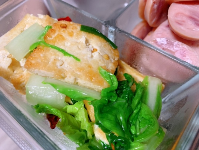 【小飯盒】桃最愛的一道菜：小白菜燉豆腐-第11張