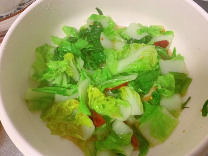 【小飯盒】桃最愛的一道菜：小白菜燉豆腐-第9張