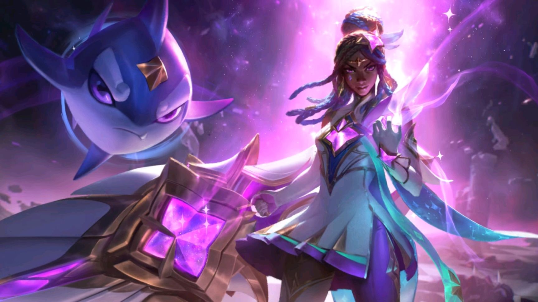 【英雄联盟】星之守护者塔莉娅将加入2022公益皮肤，第一期星守原画已全部公布-第19张