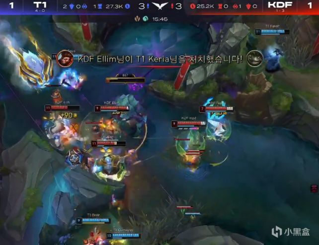 【英雄联盟】T1爆冷翻车，24连胜被终止，KDF辅助寒冰见奇效-第4张