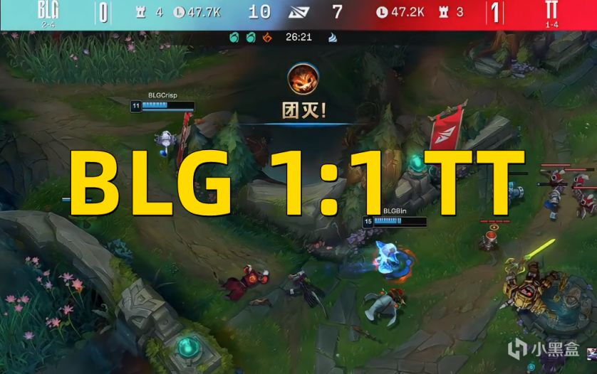 【英雄联盟】纳尔狂怒基因豪取三杀，BLG 1:1 TT-第0张