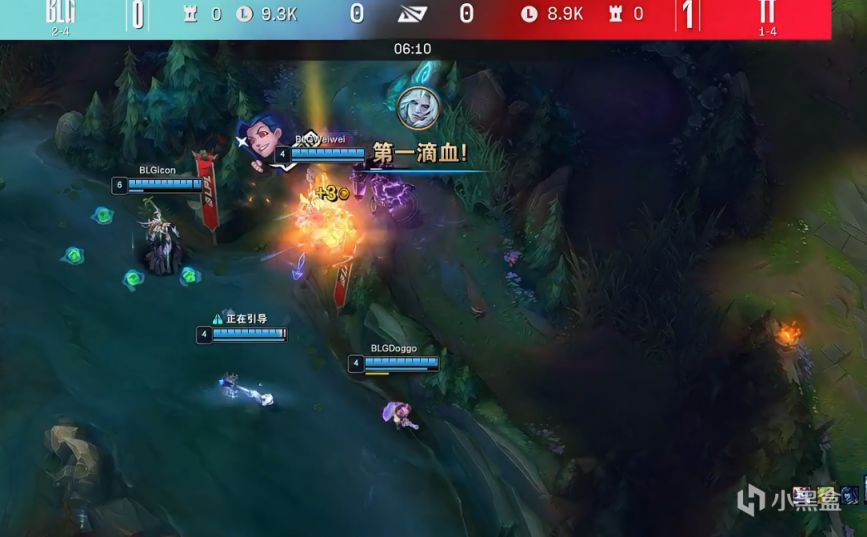 【英雄联盟】纳尔狂怒基因豪取三杀，BLG 1:1 TT-第3张