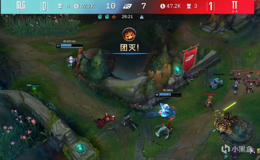 【英雄联盟】纳尔狂怒基因豪取三杀，BLG 1:1 TT-第10张