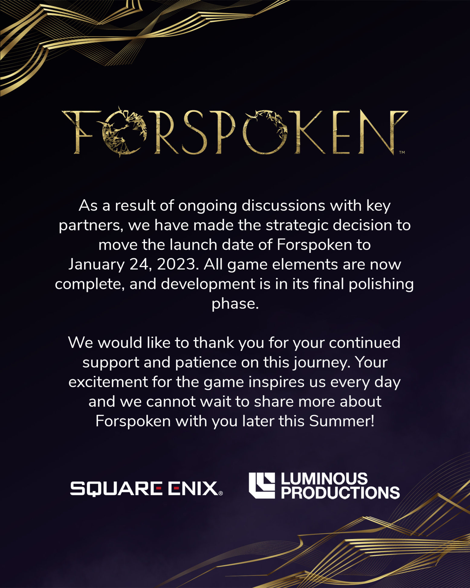 【PC遊戲】SE《Forspoken》宣佈延期至明年1月24-第1張
