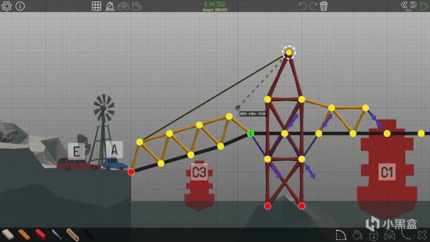 【回聲評測】《Poly Bridge》：超省錢造橋大師，過後即崩，工費到手！-第9張