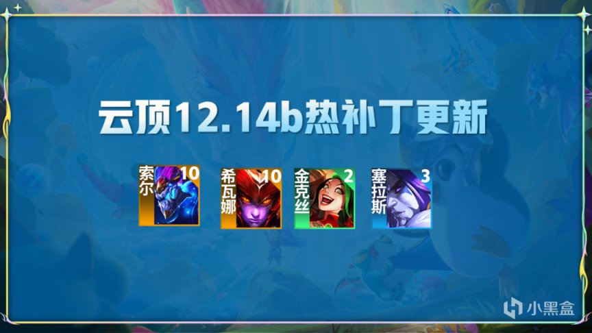 【雲頂之弈】雲頂12.14b熱補丁更新，索爾遭大砍，馴龍配萬物時代結束-第2張