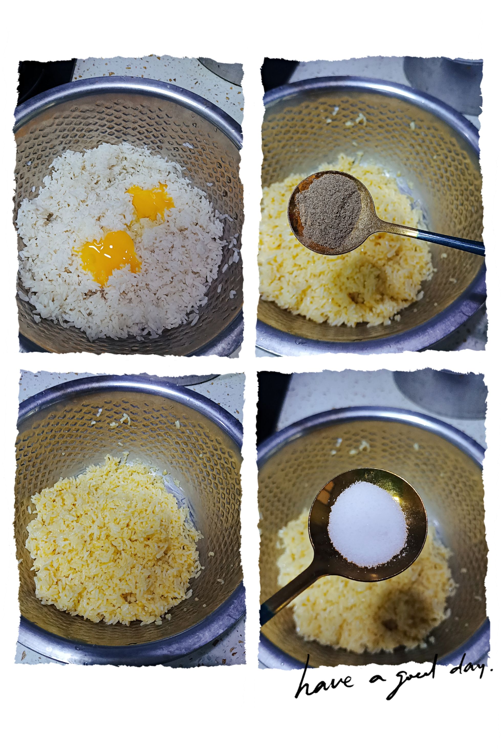 【小飯盒】普普通通的蛋炒飯-第0張