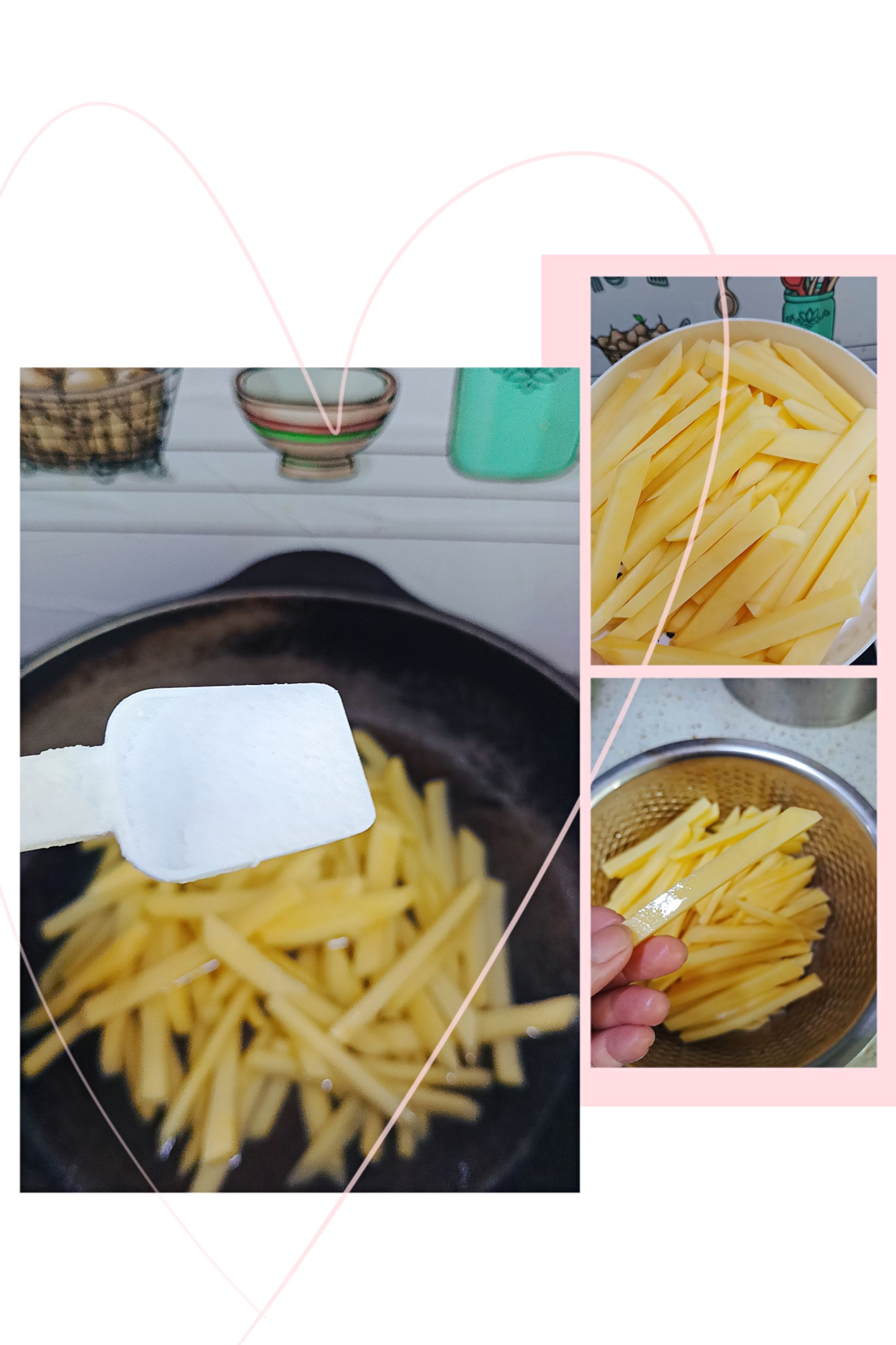 【小飯盒】家庭版 簡單的薯條