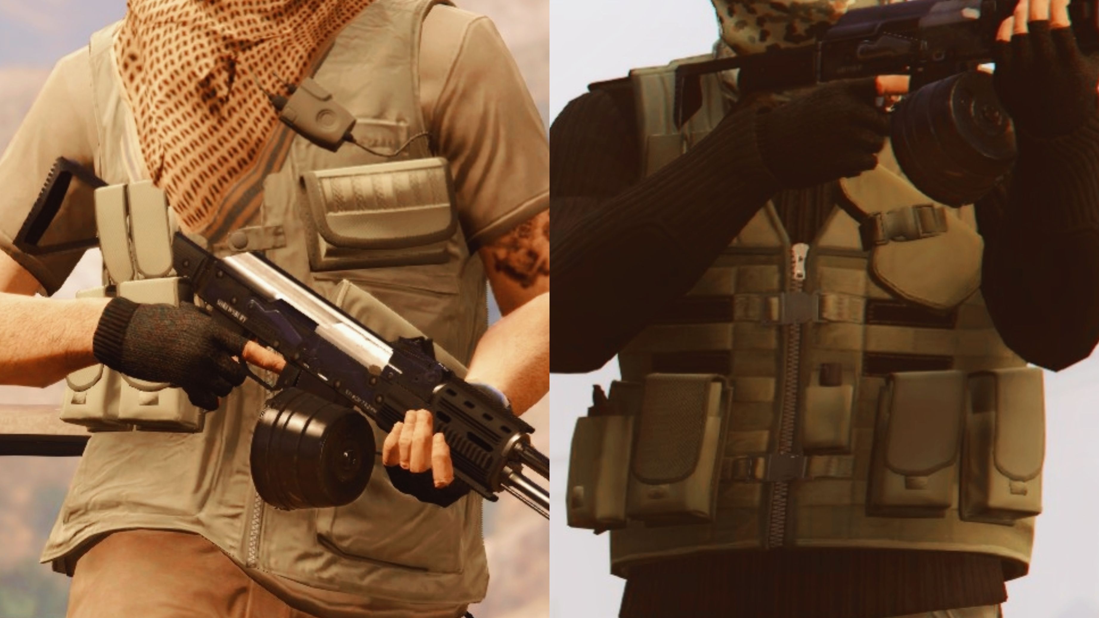 【俠盜獵車手5】如何把小啞巴打扮成中東極端組織的武裝人員-第4張