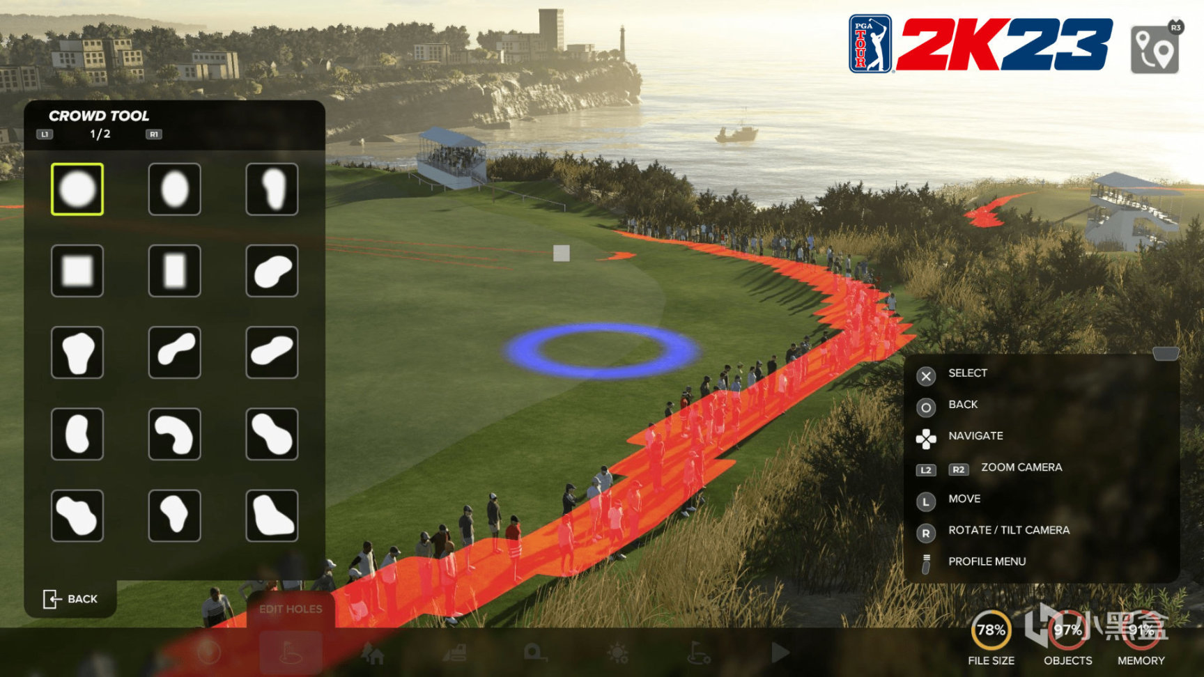 《PGA TOUR 2K23》场地设计器升级曝光-第6张