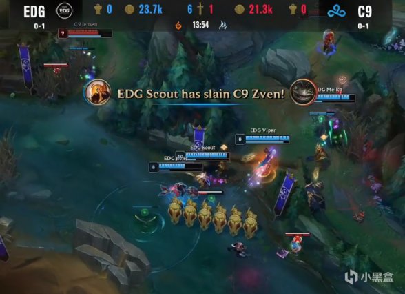 【英雄联盟】S12世界赛：稳扎稳打步步为营，EDG 1:0 C9-第5张