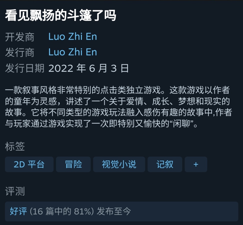 【PC遊戲】<獨立遊戲>週一特惠~史低遊戲推薦*vol.20-第29張