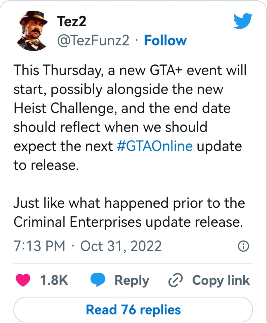 【侠盗猎车手5】GTA在线冬季更新2022：发布日期新闻、泄漏和更多-第1张