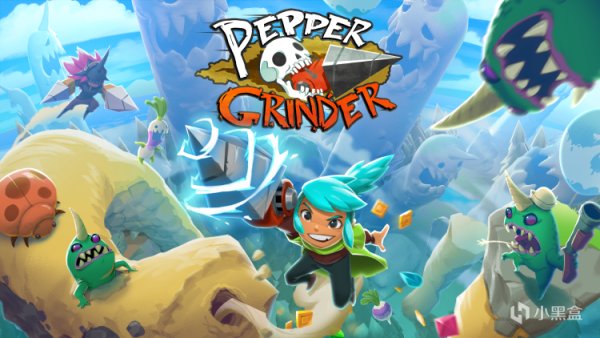 【Devolver】新游《Pepper Grinder》定于2023年登陆PC及NS平台！