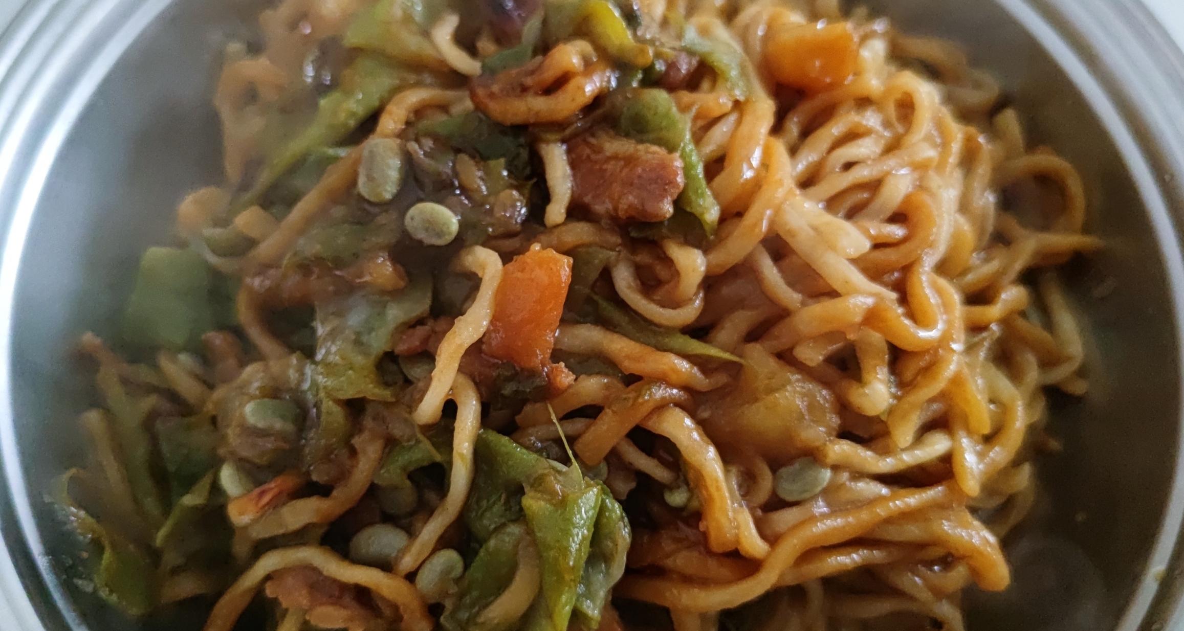 今天喫什麼之豆角土豆燜面