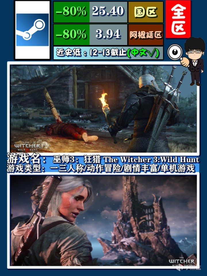 【PC遊戲】TGA的來一半，史低打折爽快玩！Steam每週打折遊戲推薦！1208-第13張